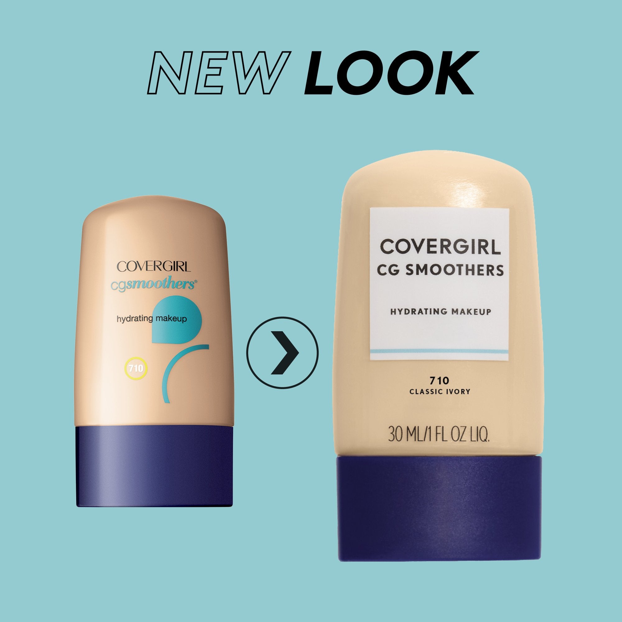 COVERGIRL Smoothers Hydrating Makeup Medium Light, 1 oz (packaging may vary)